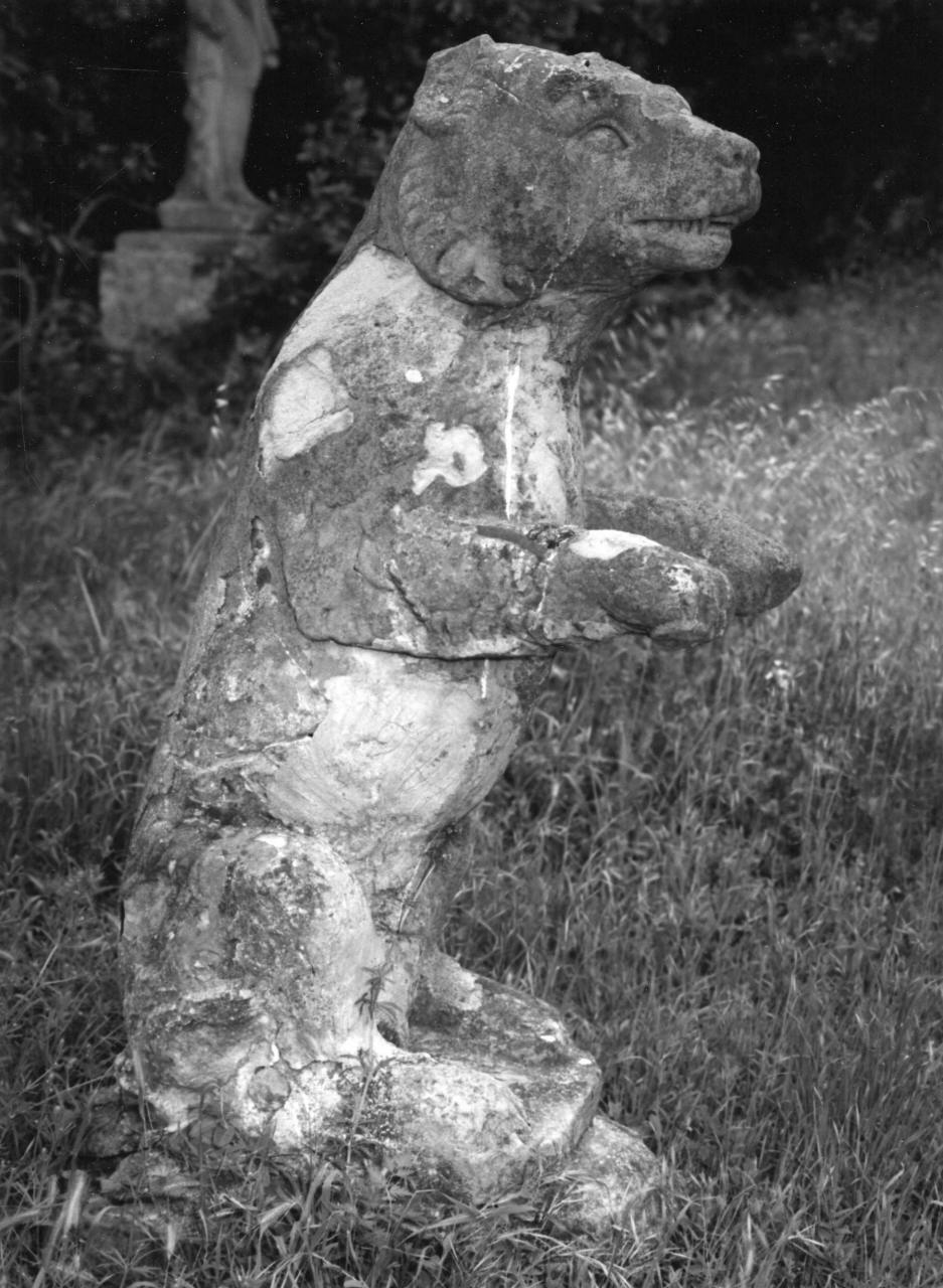 orso (statua) - manifattura italiana (sec. XVIII)