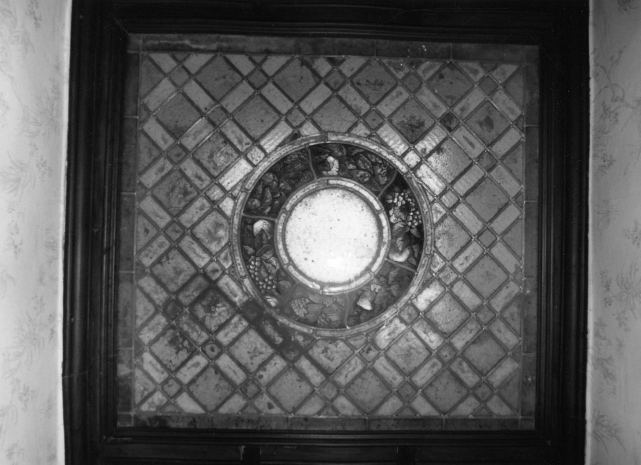 vetrata, serie - manifattura toscana (ultimo quarto sec. XIX)