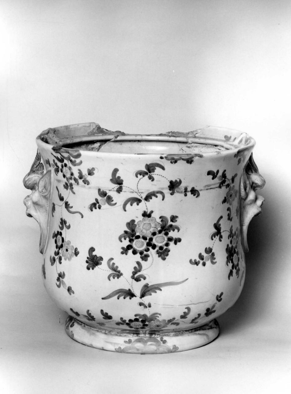 vaso - manifattura fiorentina (fine/inizio secc. XIX/ XX)