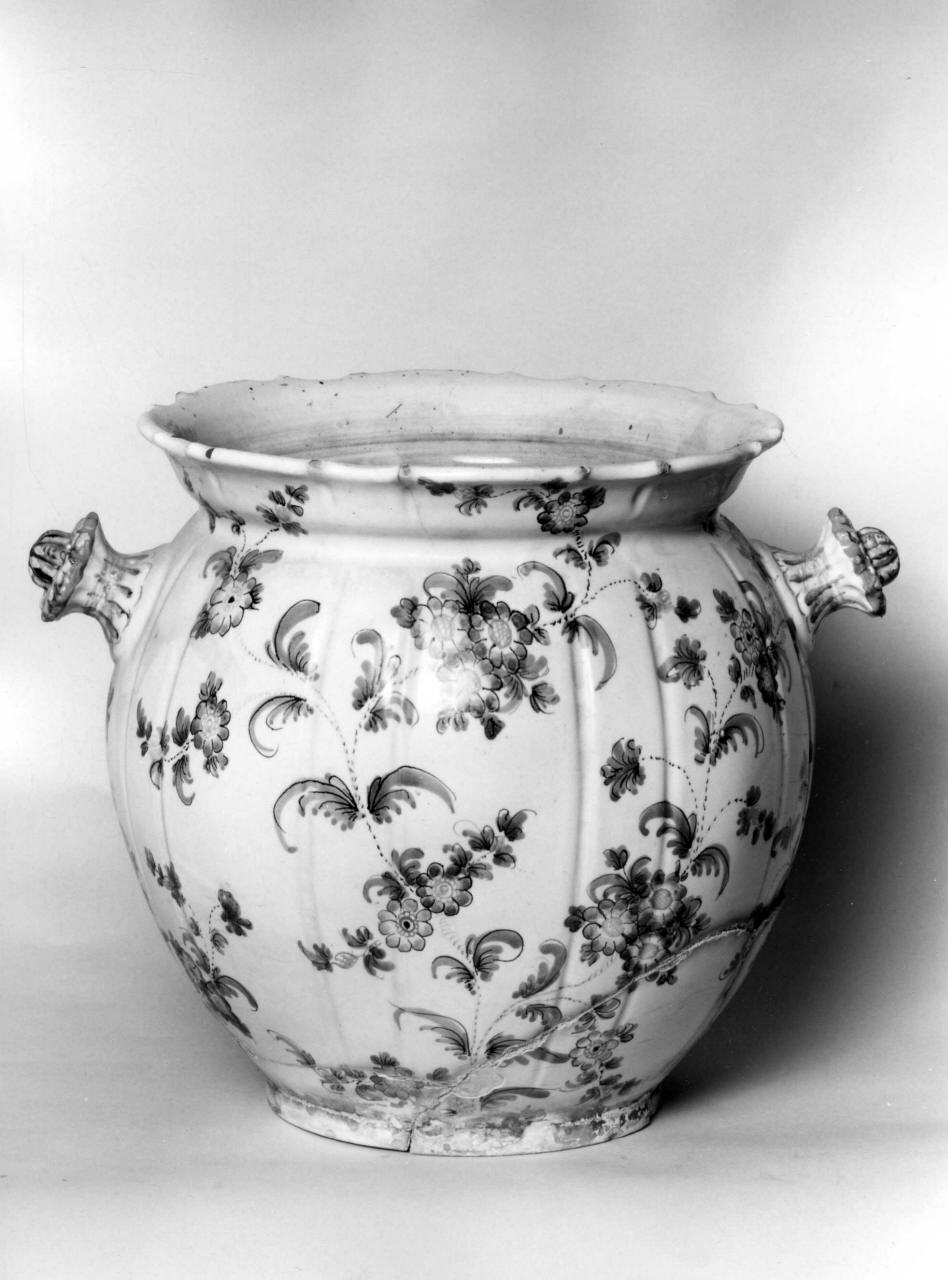 vaso - manifattura fiorentina (fine/inizio secc. XIX/ XX)