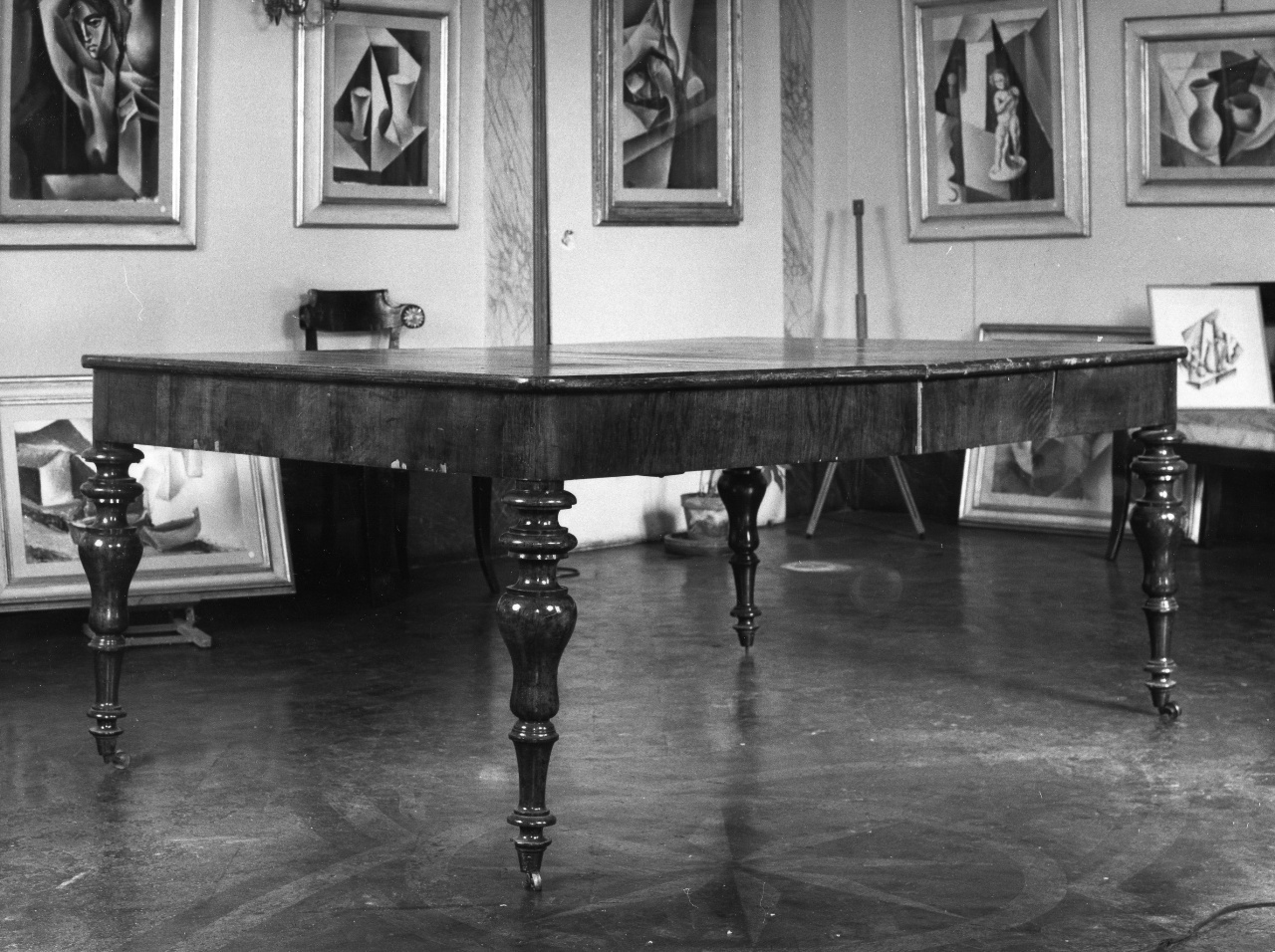 tavolo - bottega toscana (seconda metà sec. XIX)