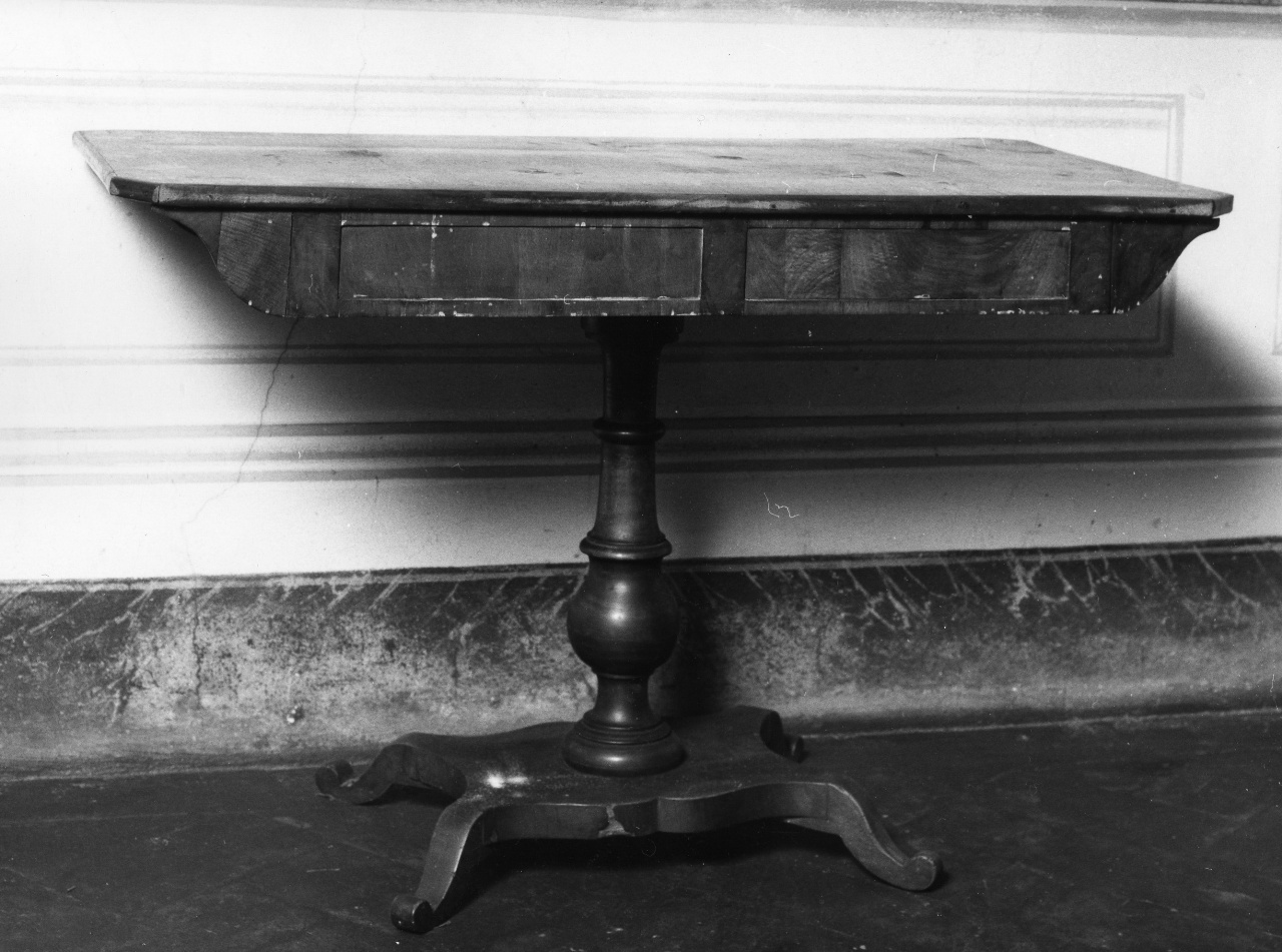 tavolo - bottega toscana (prima metà sec. XIX)