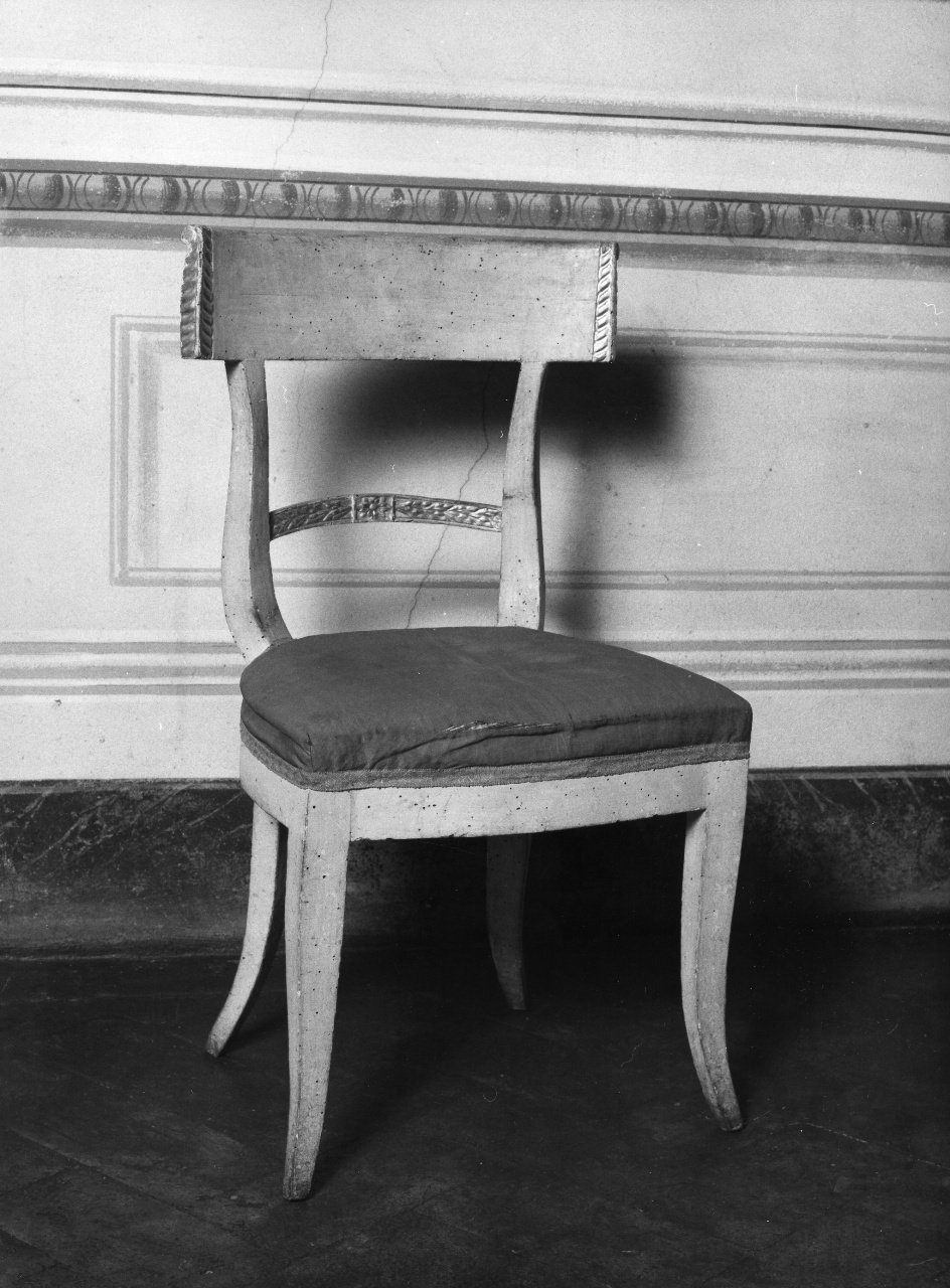 sedia, serie - bottega toscana (prima metà sec. XIX)