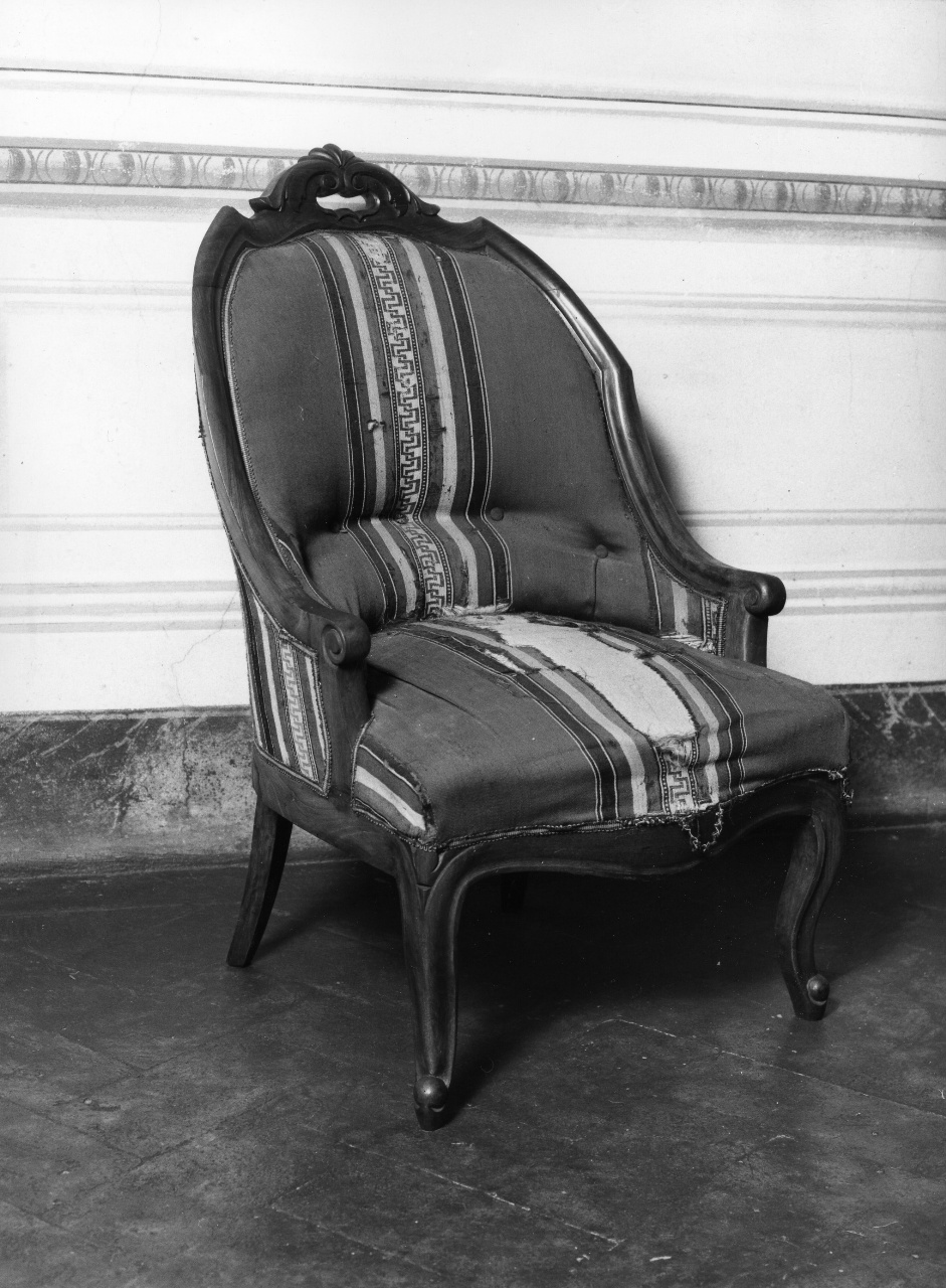 poltrona - bottega toscana (sec. XIX)