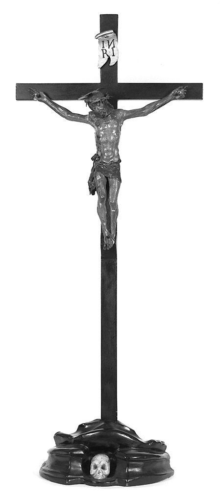 Cristo crocifisso (croce da tavolo) - bottega fiorentina (prima metà sec. XVII)