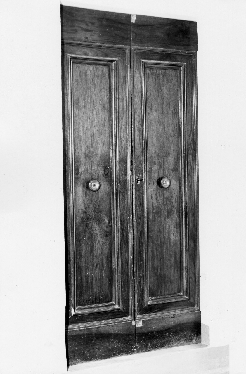 porta - a due battenti - manifattura pistoiese (prima metà sec. XVIII)