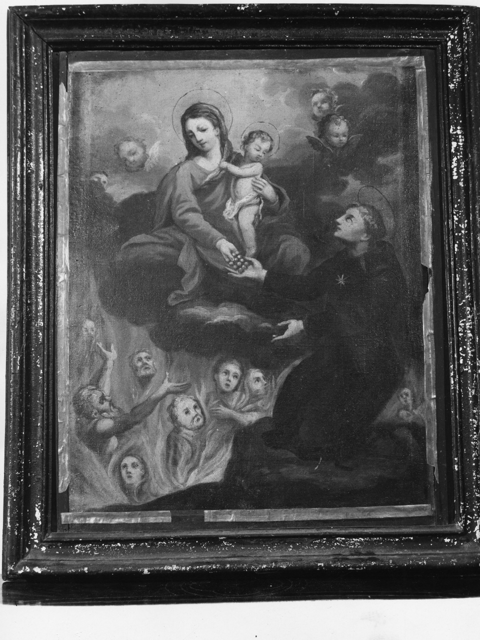 Madonna dell'uva, Madonna con Bambino (dipinto) - ambito toscano (sec. XVIII)