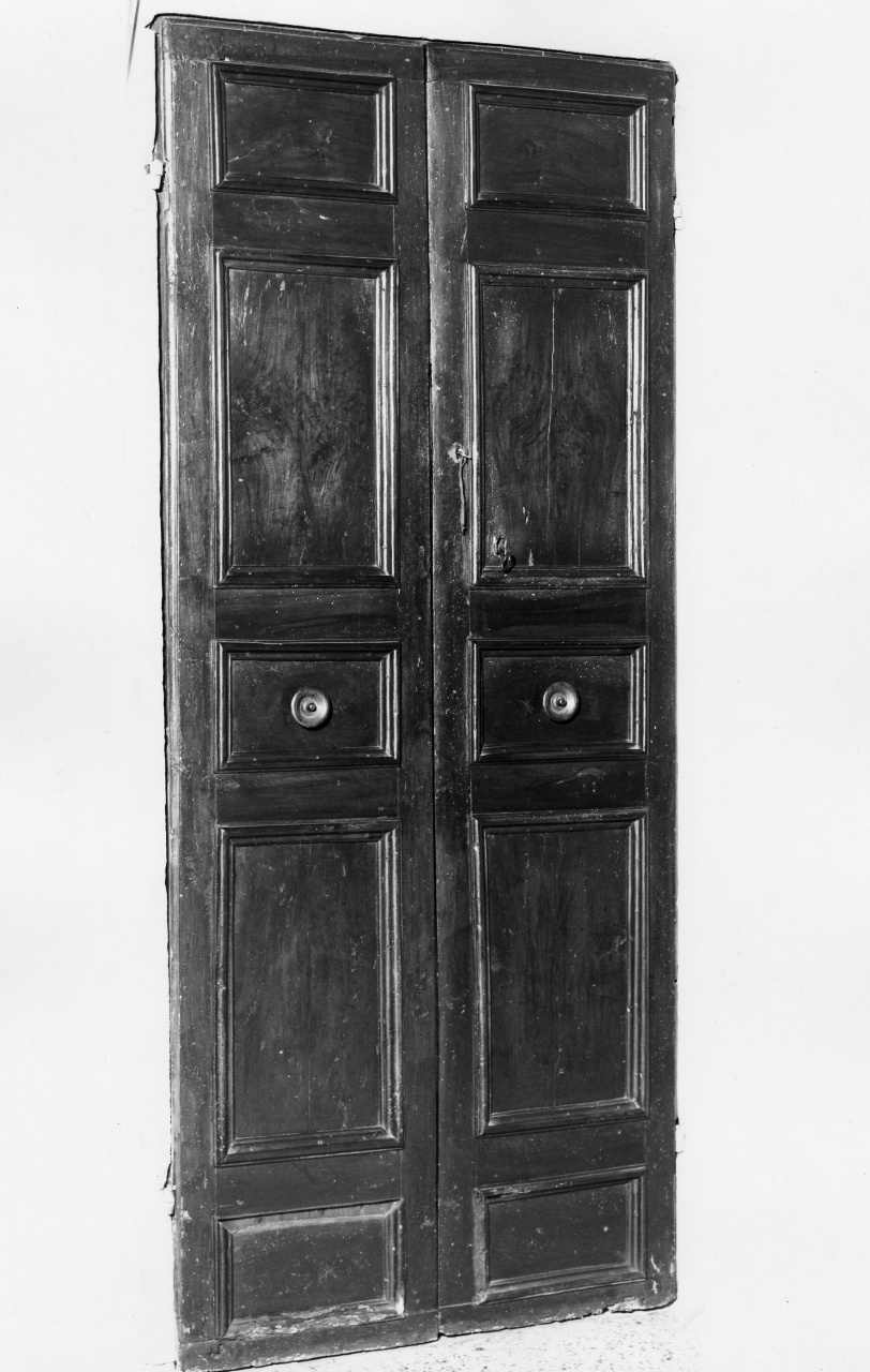 porta - a due battenti - manifattura toscana (sec. XVII)