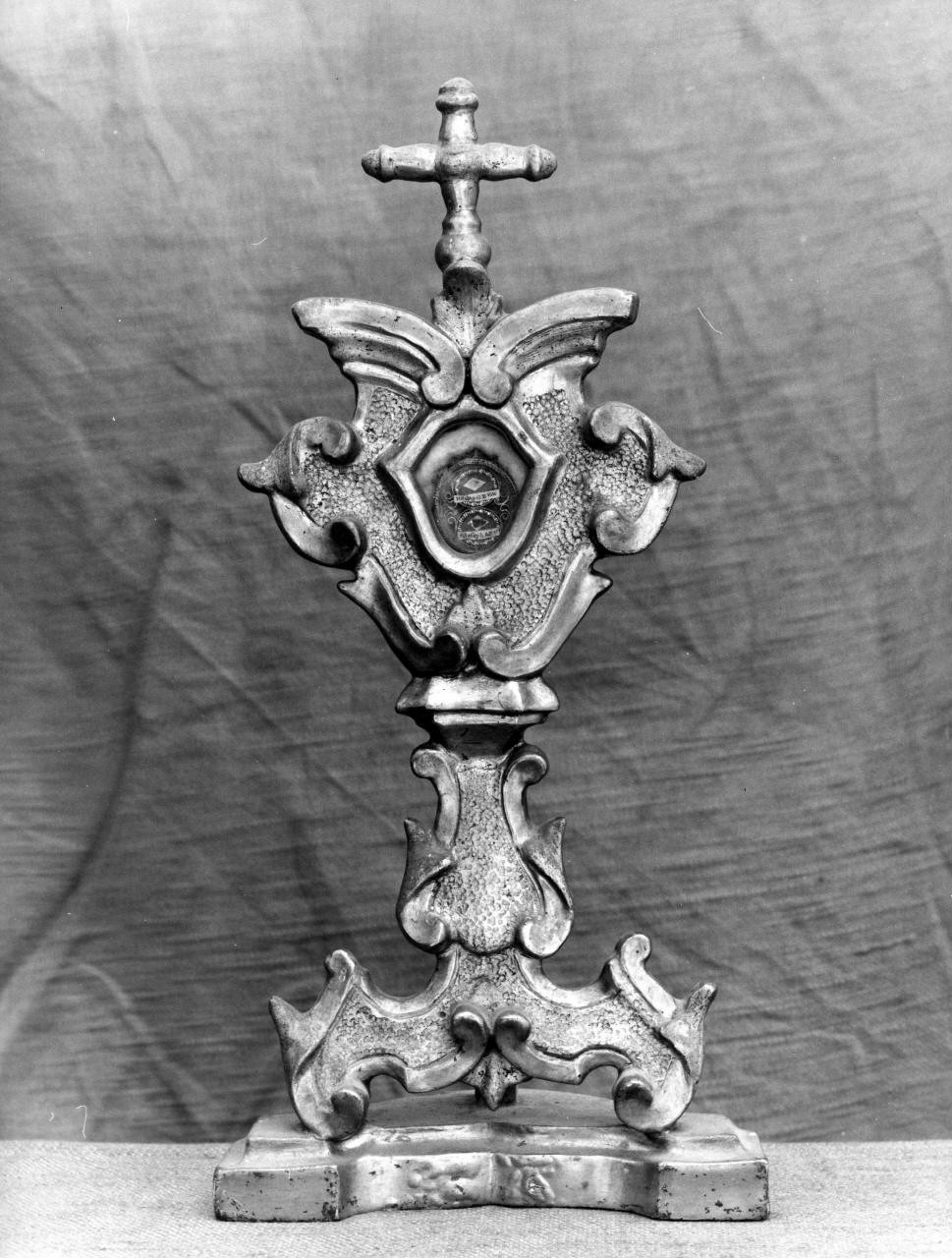 reliquiario - a ostensorio - bottega toscana (ultimo quarto sec. XVIII)