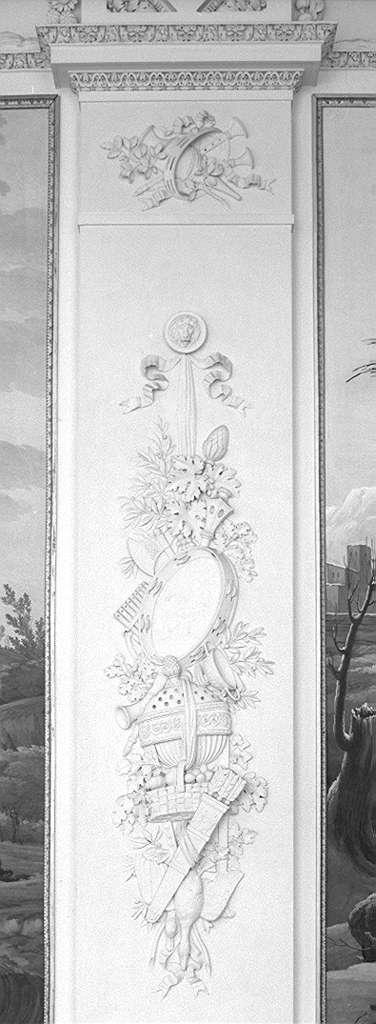 motivi decorativi vegetali e animali (decorazione plastica) di Spedulo Giovanni, Cacialli Giuseppe, Marinelli Luigi (sec. XIX)