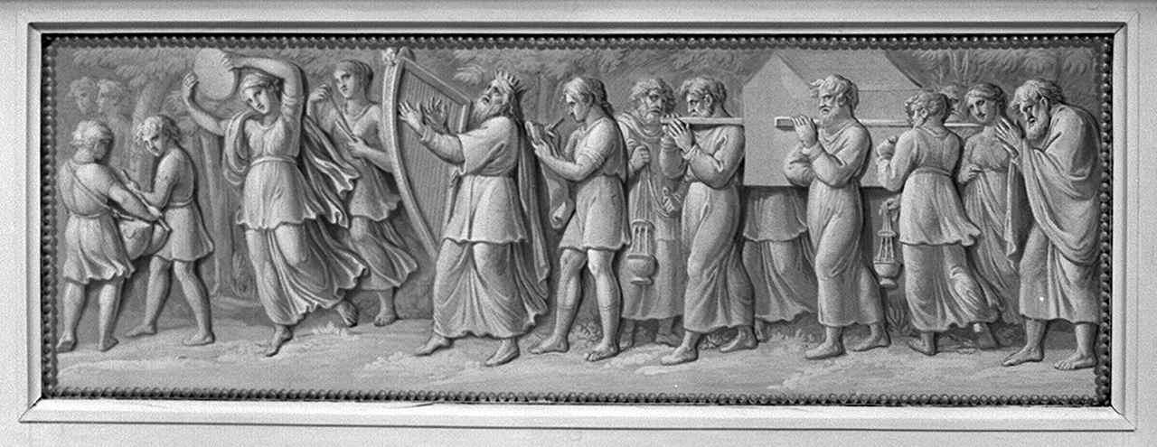 eroi dell'Antico Testamento (dipinto, ciclo) di Marini Antonio (secondo quarto sec. XIX)