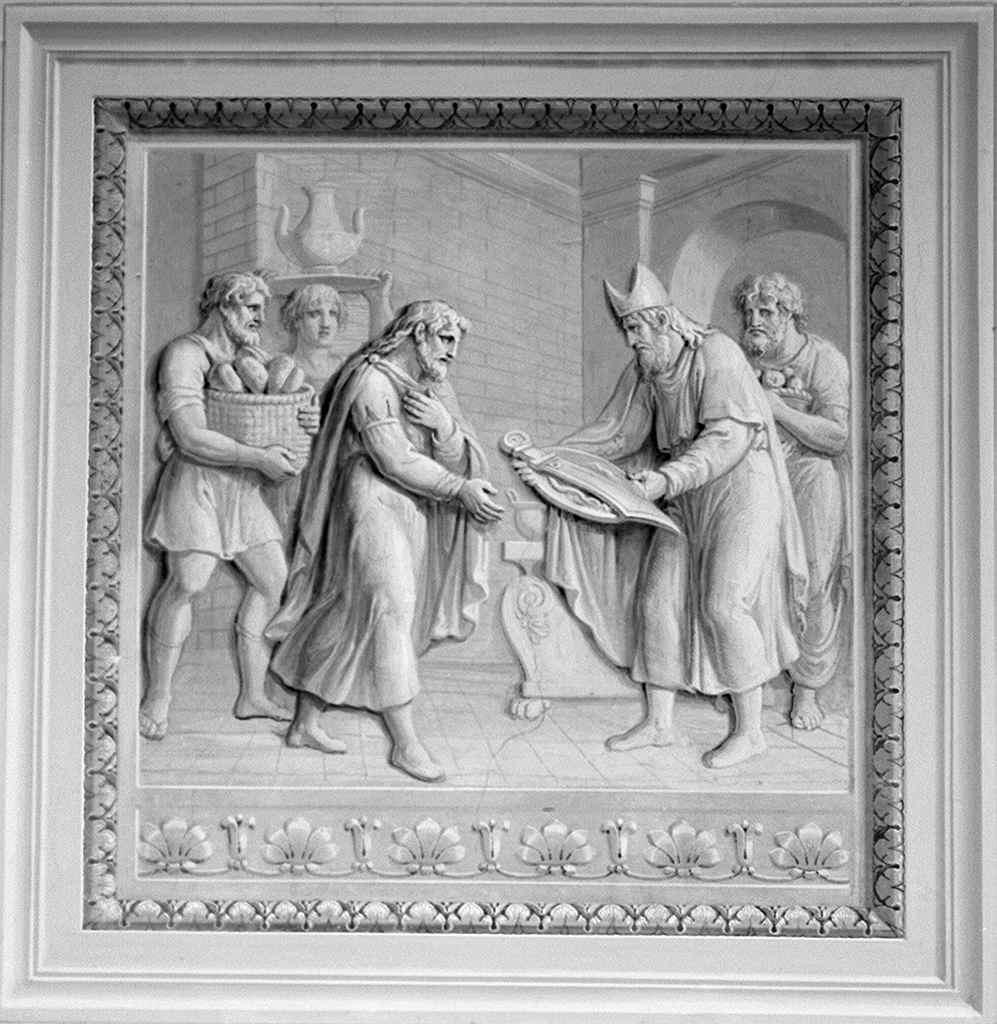 eroi dell'Antico Testamento (dipinto, ciclo) di Marini Antonio (secondo quarto sec. XIX)