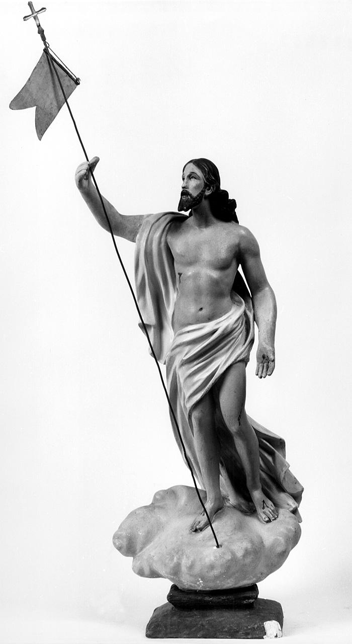 Cristo risorto (scultura) - manifattura toscana (seconda metà sec. XIX)
