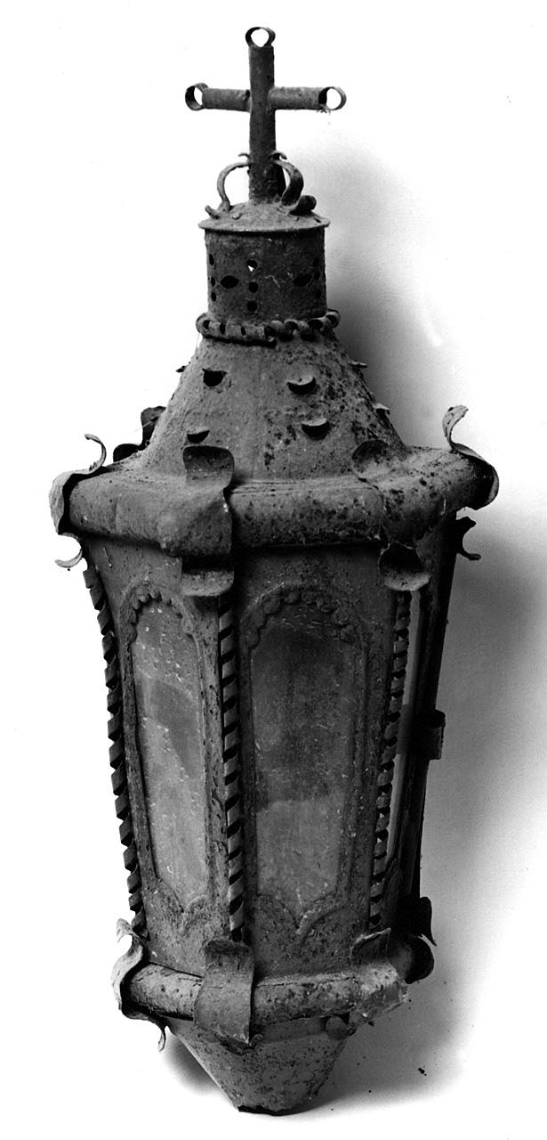 lanterna processionale - produzione toscana (sec. XVIII)