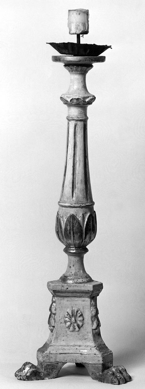 candeliere, serie - produzione toscana (prima metà sec. XIX)