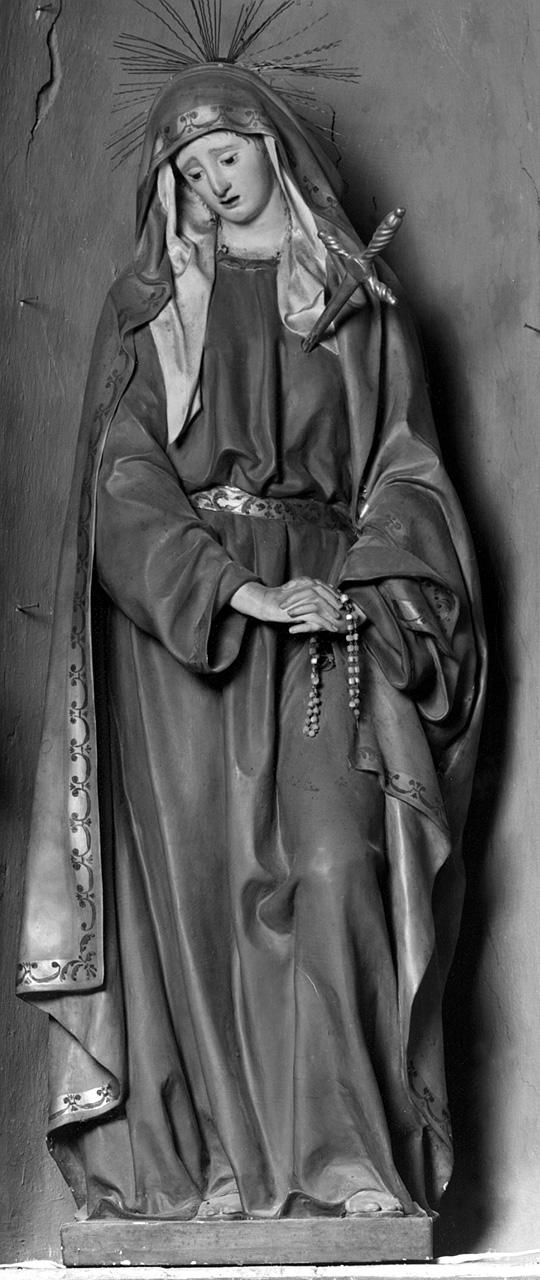 Madonna Addolorata (statua) - ambito toscano (primo quarto sec. XX)