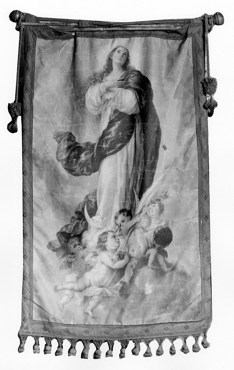 trionfo della Madonna (drappo) di Borsari A (sec. XIX)