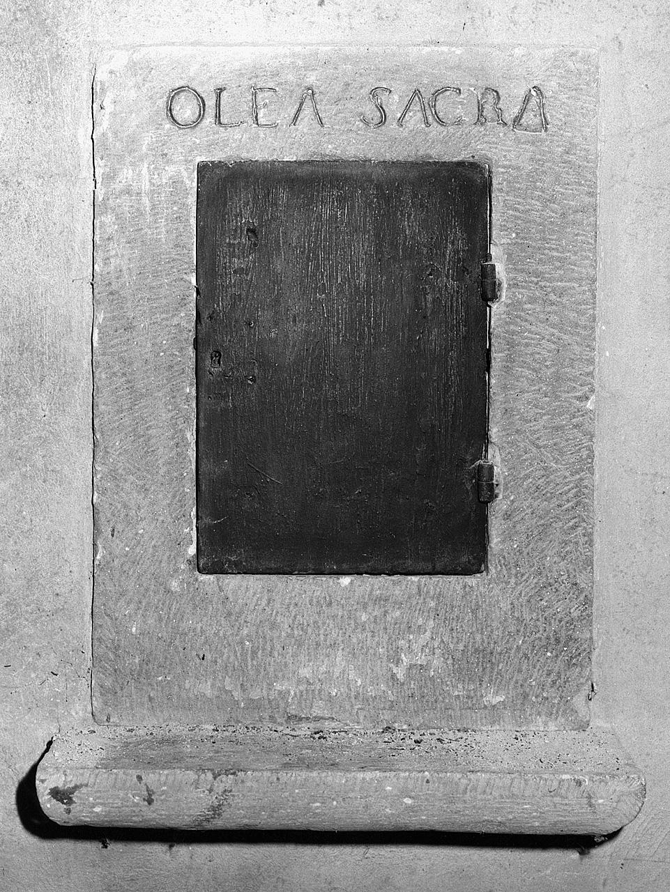 mostra di tabernacolo - manifattura toscana (seconda metà sec. XVIII)