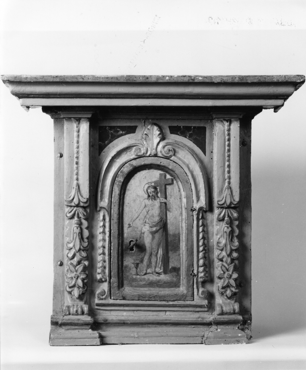 tabernacolo, opera isolata - produzione toscana (seconda metà sec. XVIII)