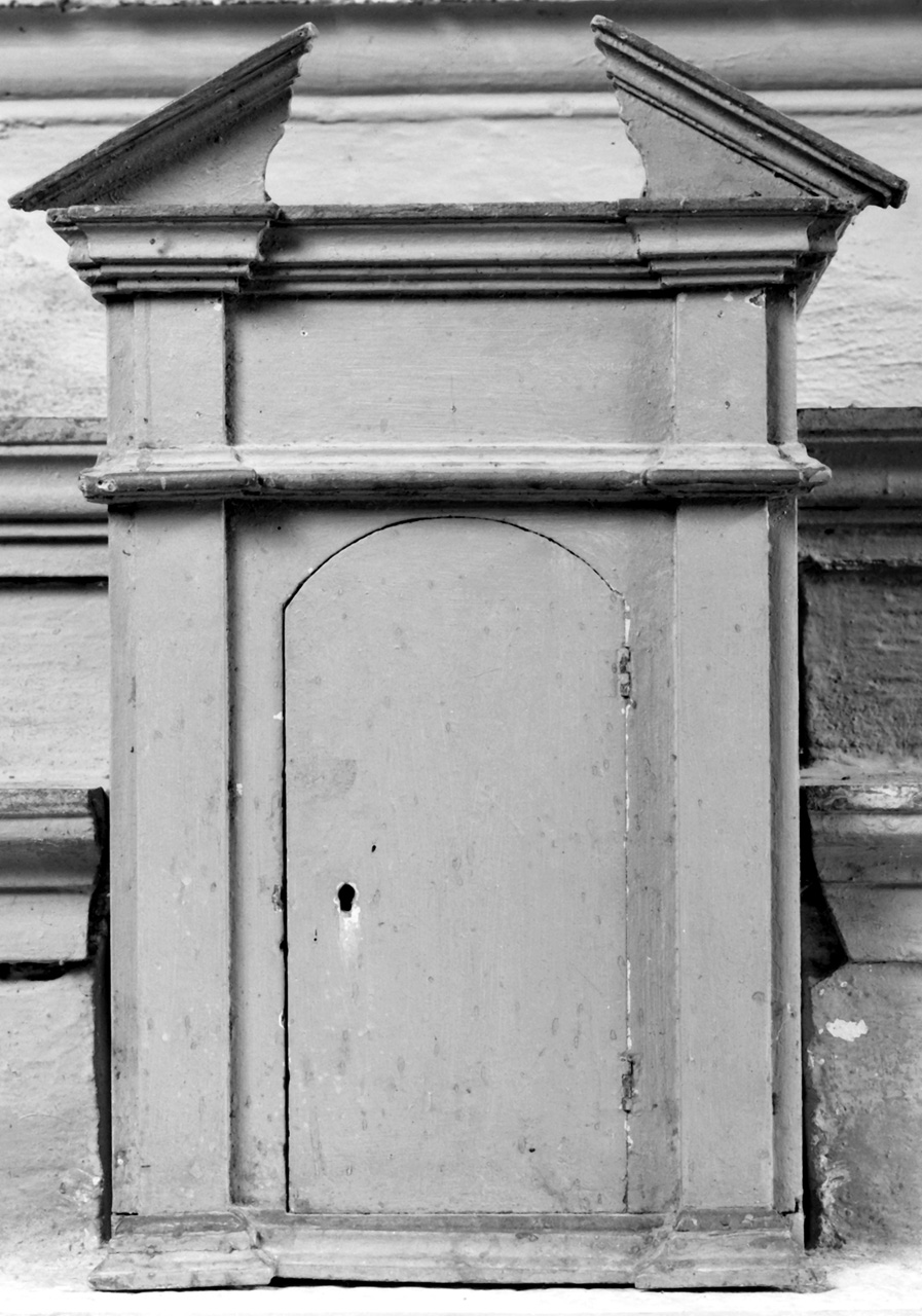 tabernacolo - produzione toscana (seconda metà sec. XVIII)