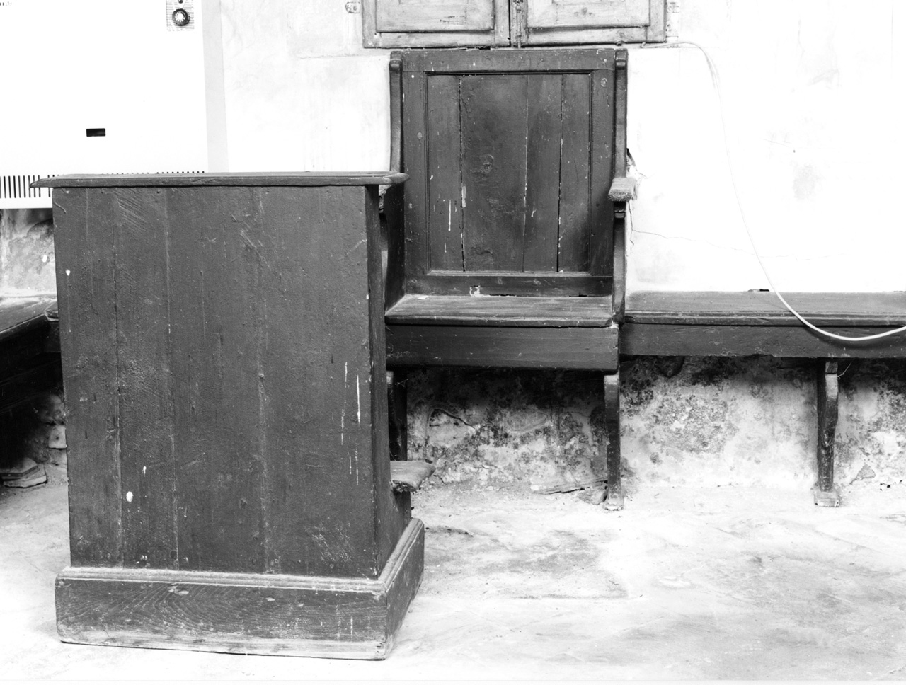 stalli del coro - produzione toscana (seconda metà sec. XIX)