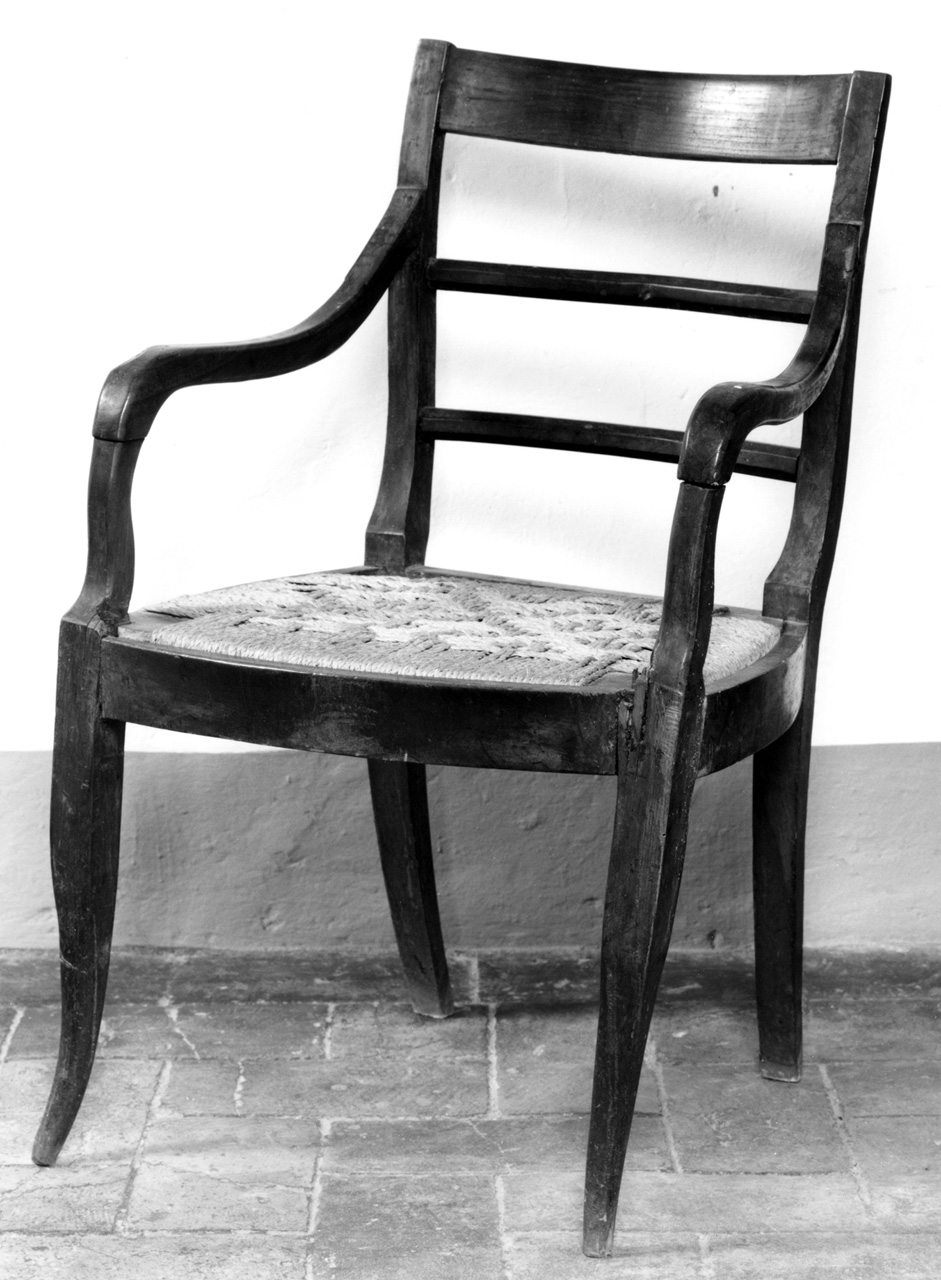 sedia - manifattura toscana (seconda metà sec. XIX)