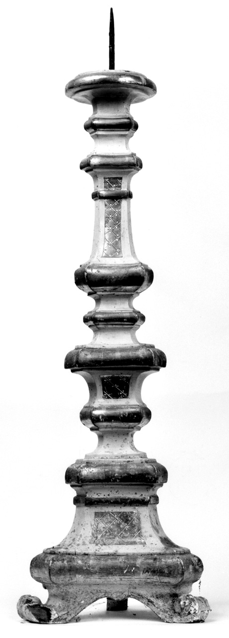 candeliere - produzione toscana (prima metà sec. XIX)