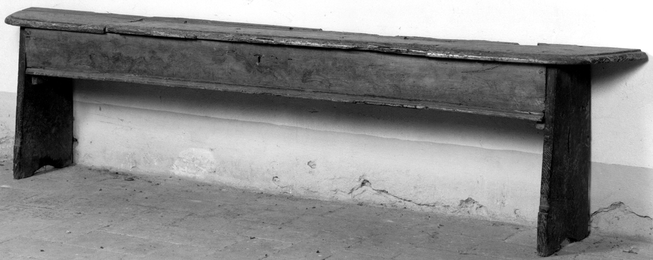 panca - produzione toscana (seconda metà sec. XIX)