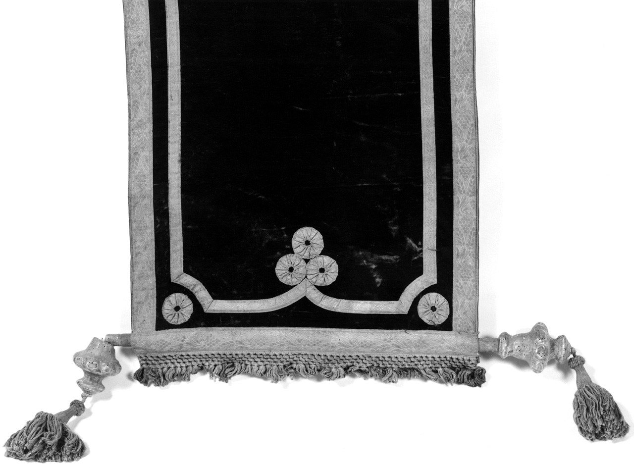 stendardo processionale - manifattura toscana (seconda metà sec. XIX)