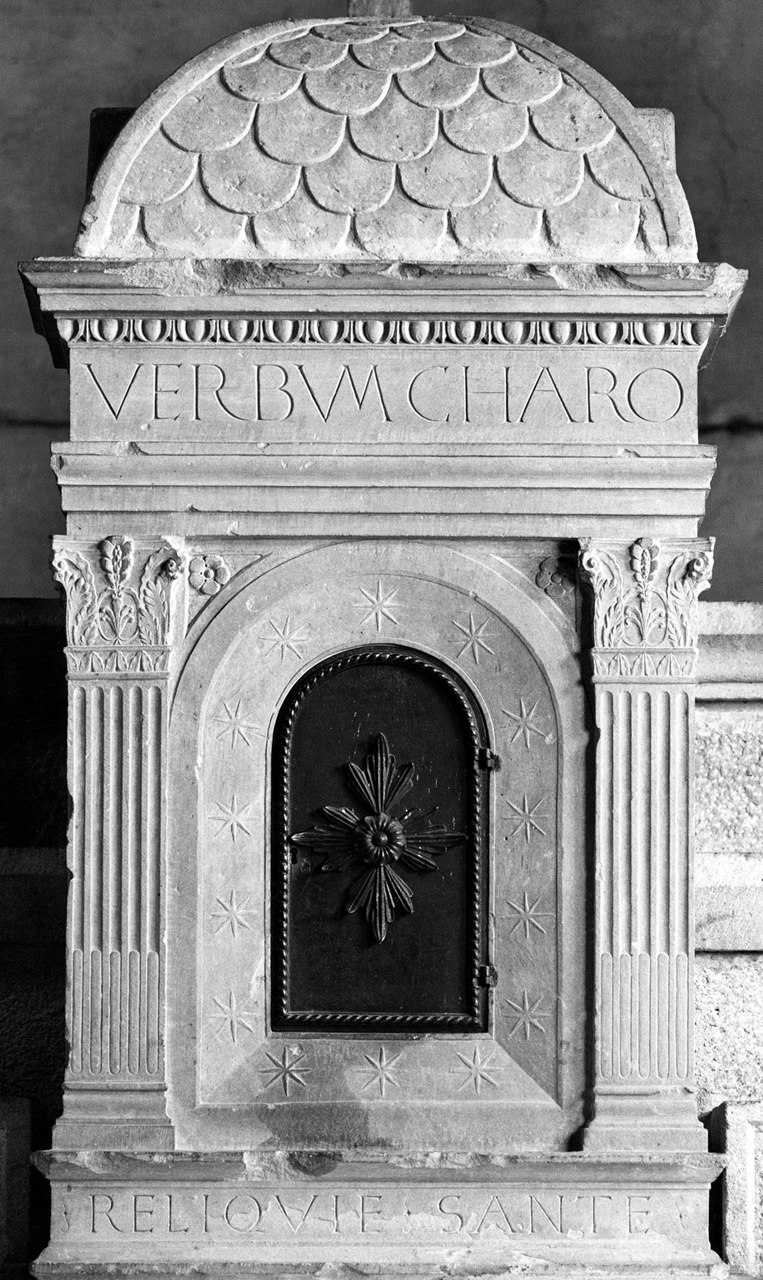 tabernacolo - a tempietto - manifattura toscana (prima metà sec. XVI)