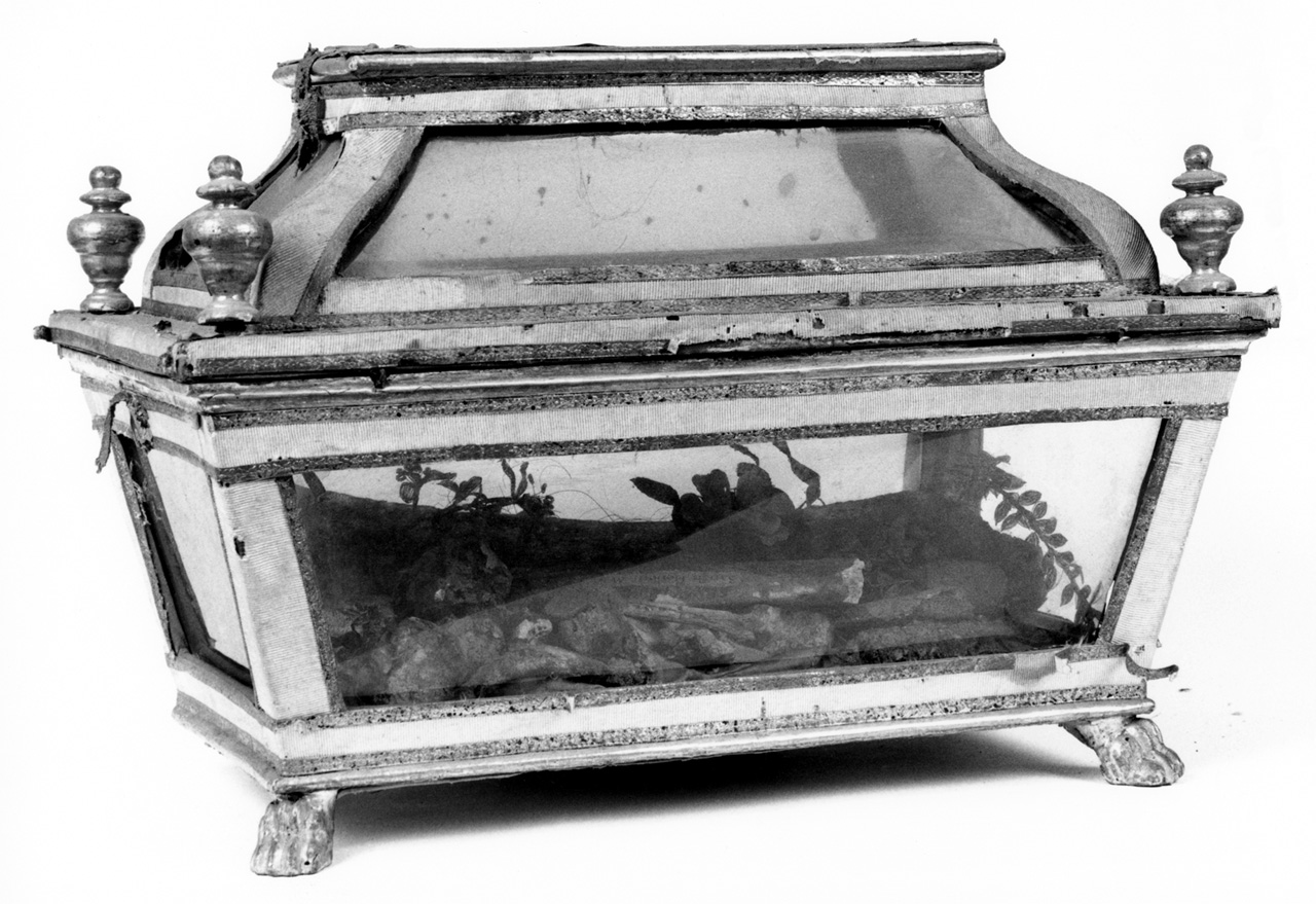 reliquiario, serie - produzione toscana (seconda metà sec. XVIII)