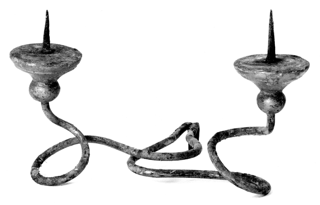 candeliere da parete, serie - produzione toscana (seconda metà sec. XVIII)