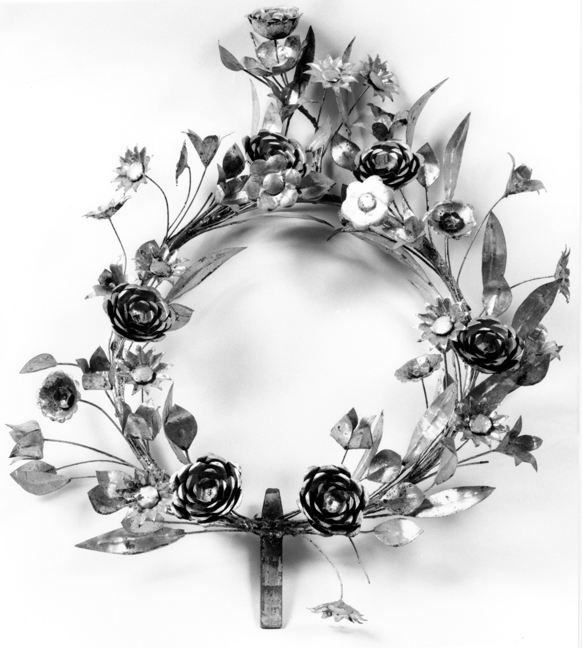 corona di fiori - produzione toscana (seconda metà sec. XVIII)