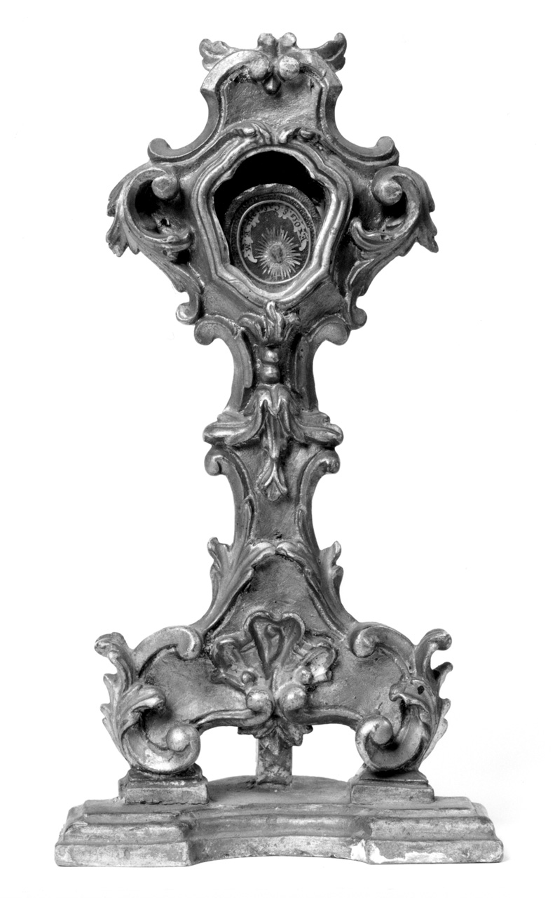 reliquiario - a ostensorio - produzione toscana (sec. XIX)