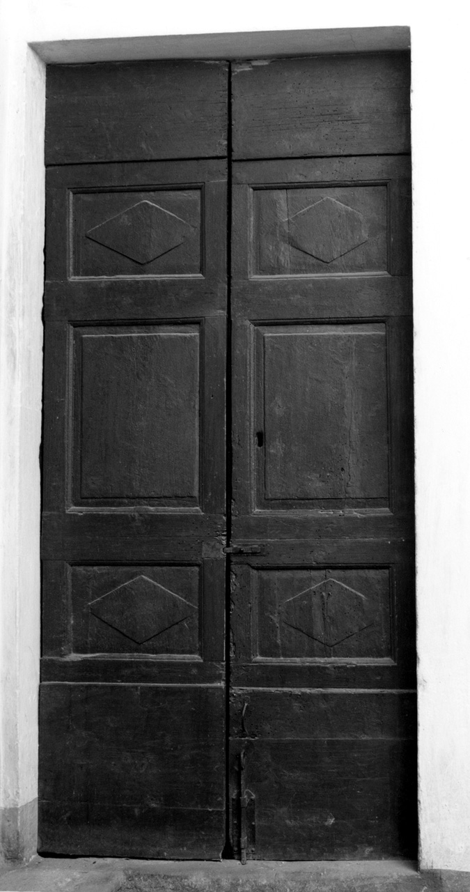 porta - a due battenti - produzione toscana (prima metà sec. XIX)