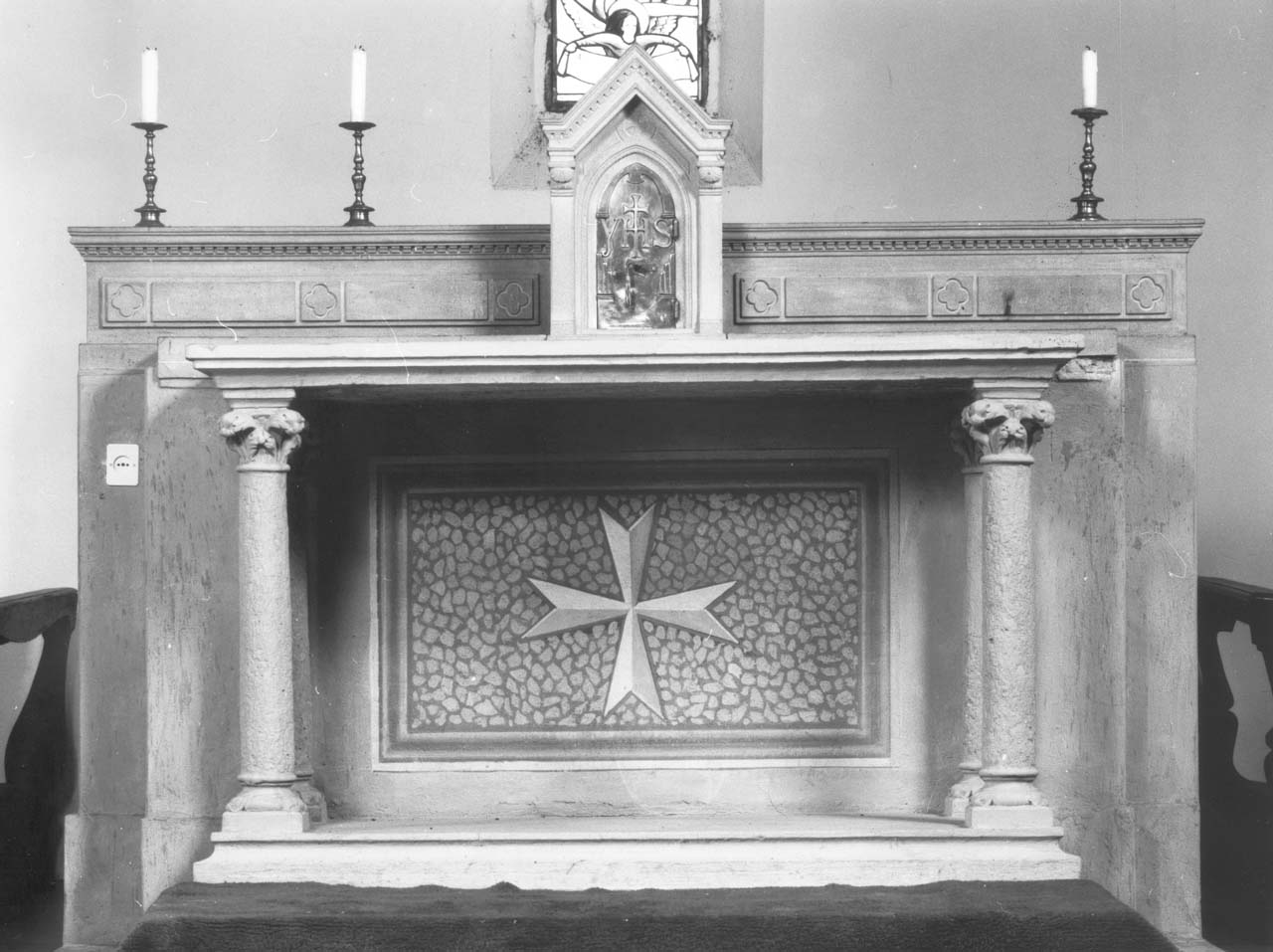 altare maggiore - manifattura toscana (primo quarto sec. XX)