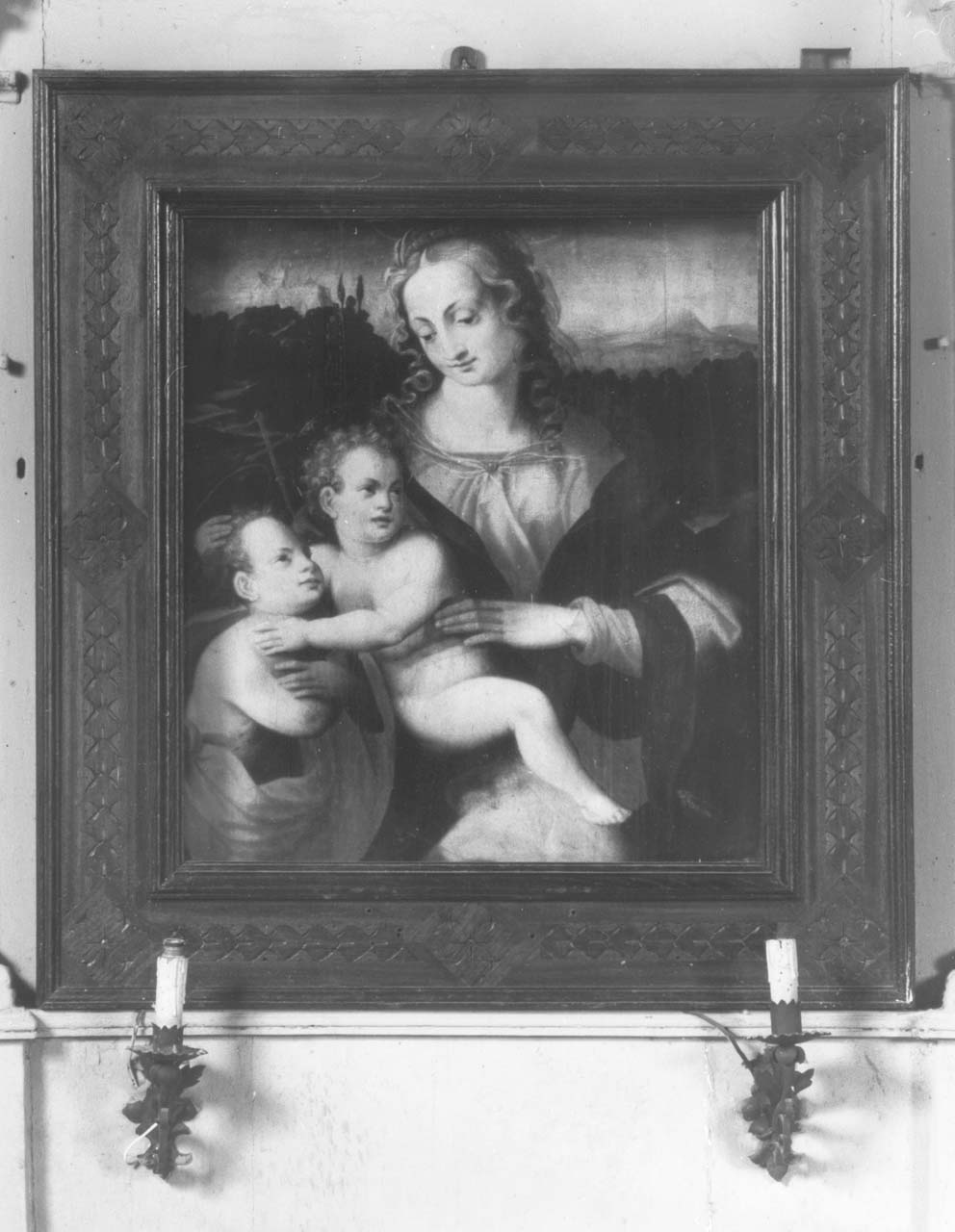 cornice - produzione toscana (primo quarto sec. XX)