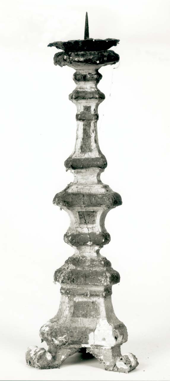 candeliere, serie - produzione toscana (fine/inizio secc. XVIII/ XIX)