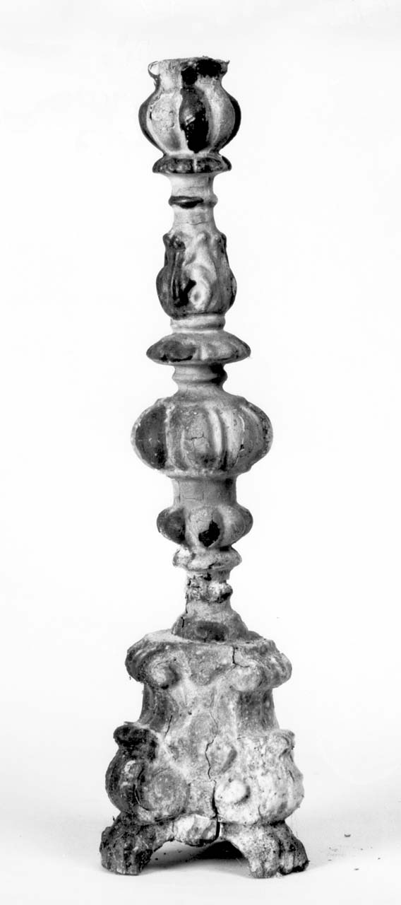 candeliere - produzione toscana (prima metà sec. XVII)