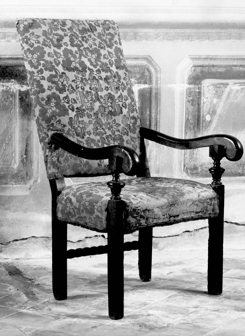 poltrona - manifattura toscana (seconda metà sec. XVIII)