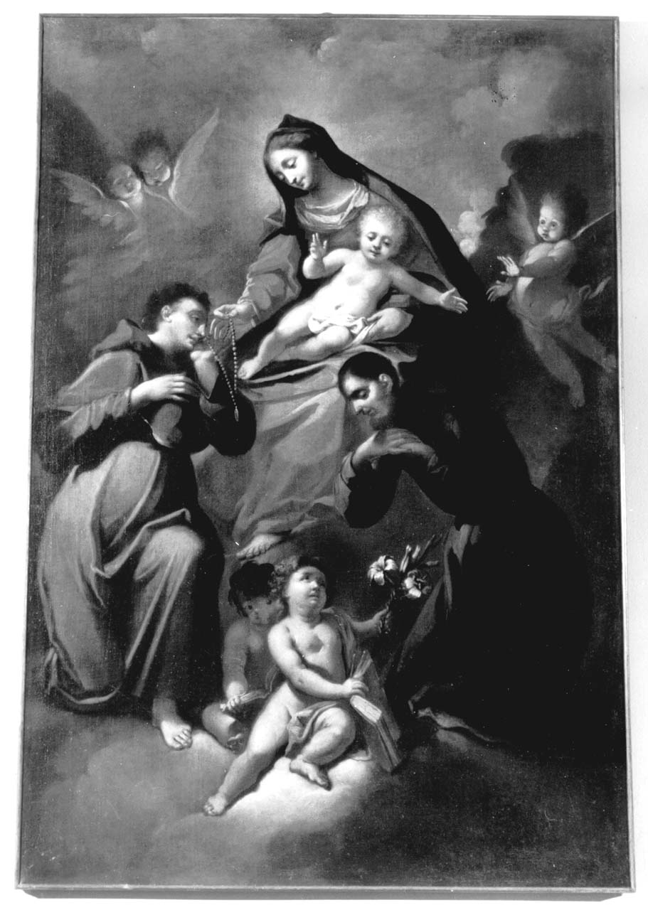 Madonna del Rosario (dipinto) - ambito toscano (sec. XVIII)