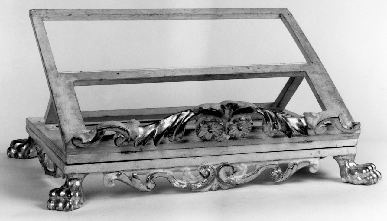 leggio d'altare - produzione toscana (seconda metà sec. XVIII)