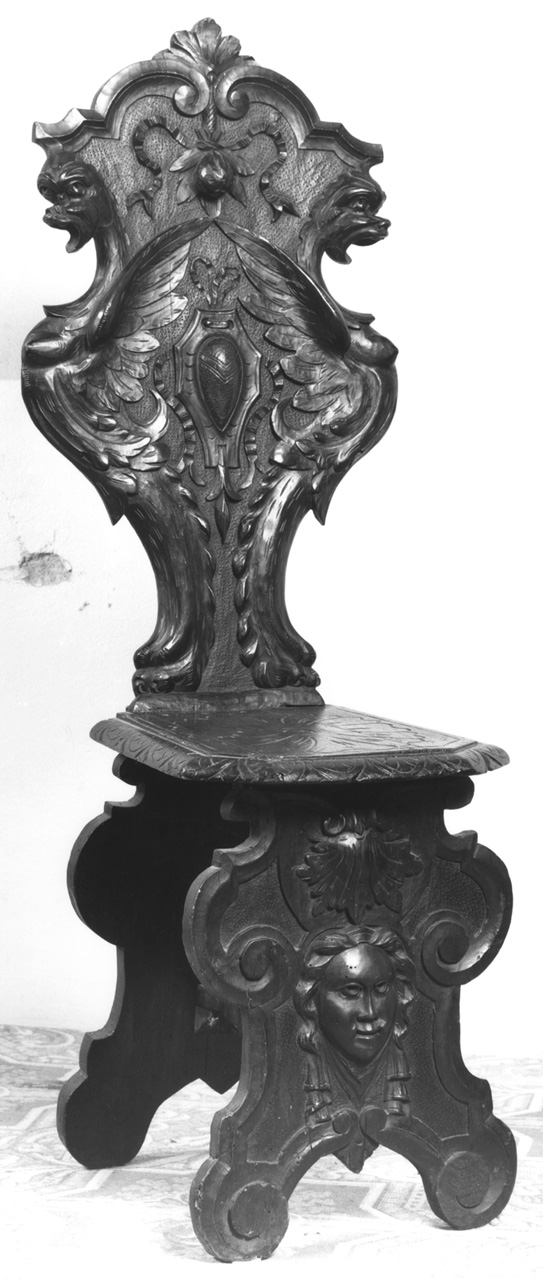 sedia, serie - produzione toscana (primo quarto sec. XX)