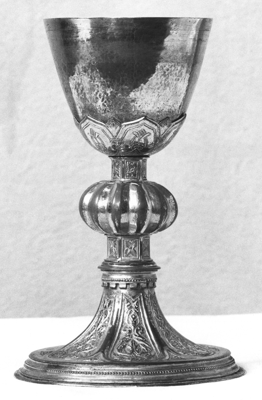 calice - bottega toscana (seconda metà sec. XV)