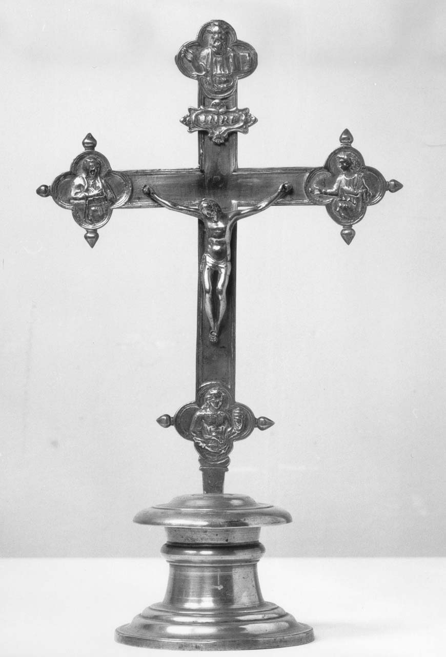 croce processionale - produzione toscana (prima metà sec. XVII)