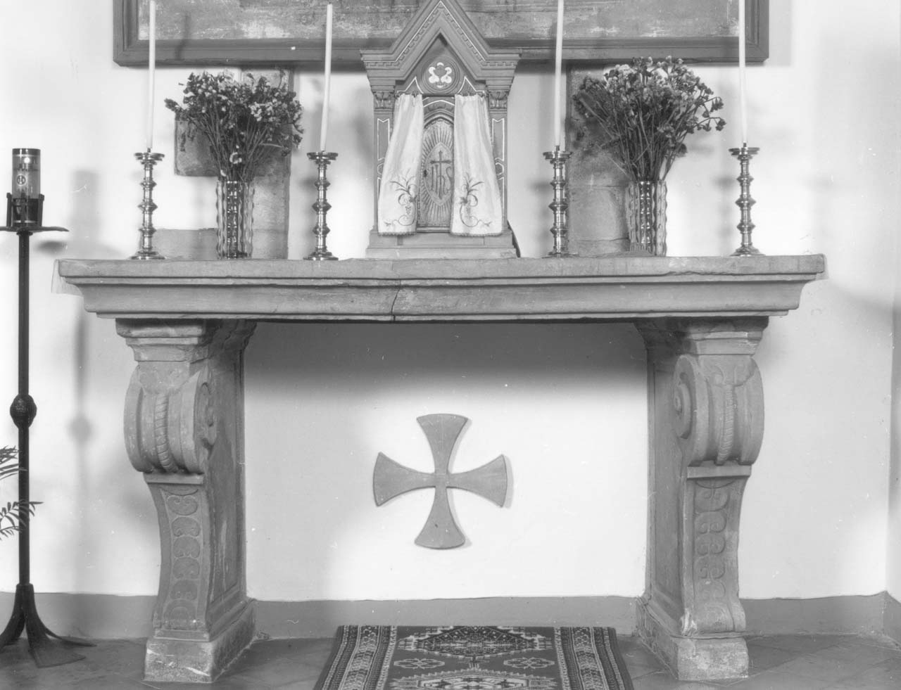 altare, serie - manifattura toscana (fine/inizio secc. XVII/ XVIII)