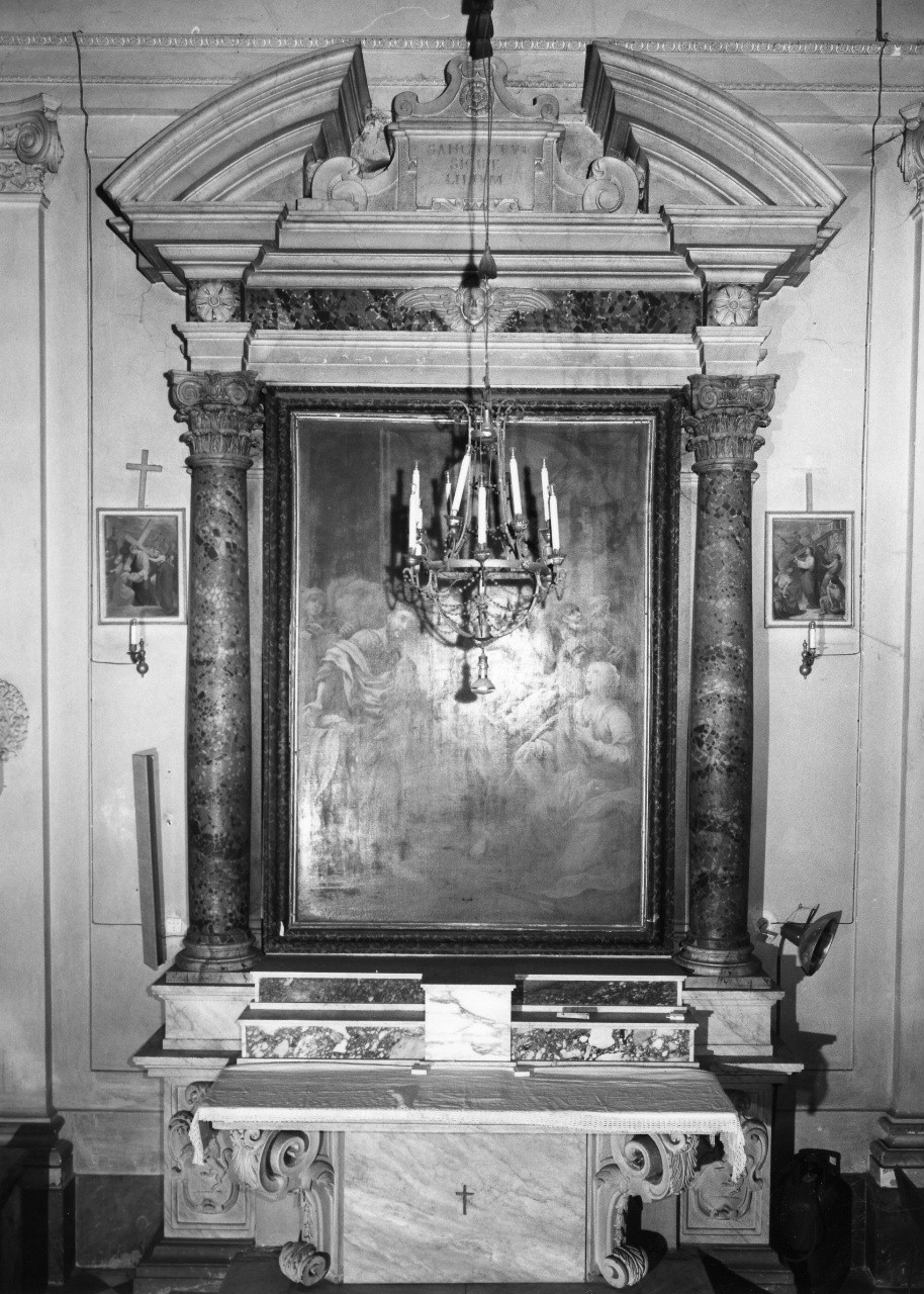 altare - a edicola - bottega pistoiese (prima metà sec. XVII)