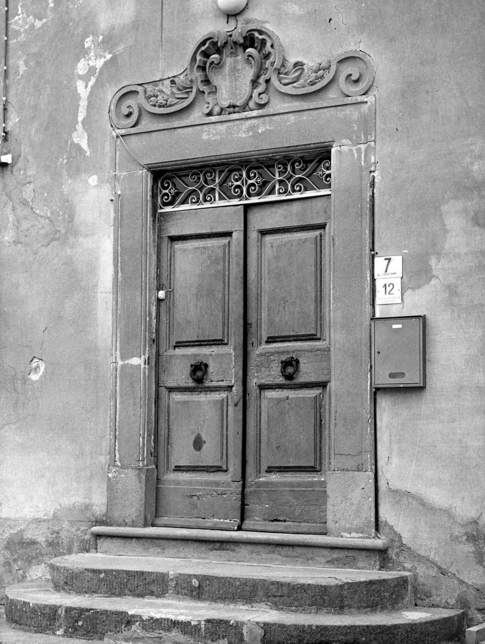 mostra di portale - bottega toscana (sec. XVIII)