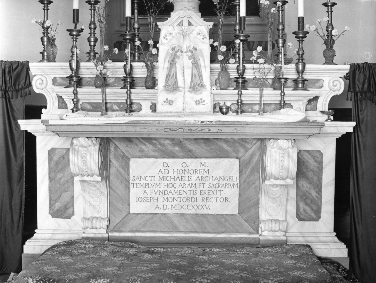 altare maggiore - bottega toscana (sec. XVIII)