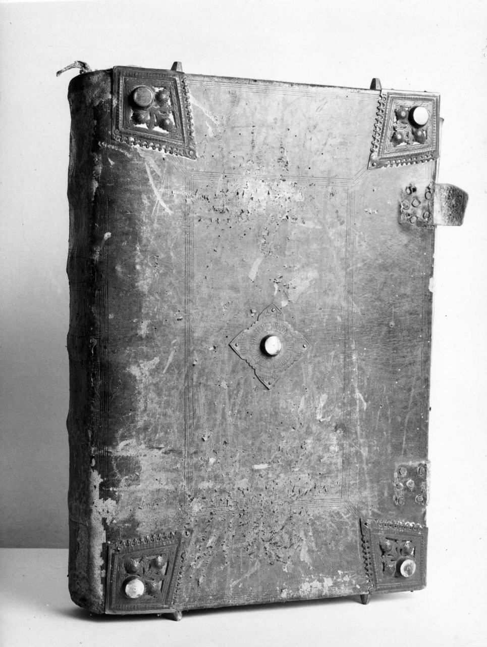 coperta di libro liturgico - bottega fiorentina (fine/inizio secc. XV/ XVI)